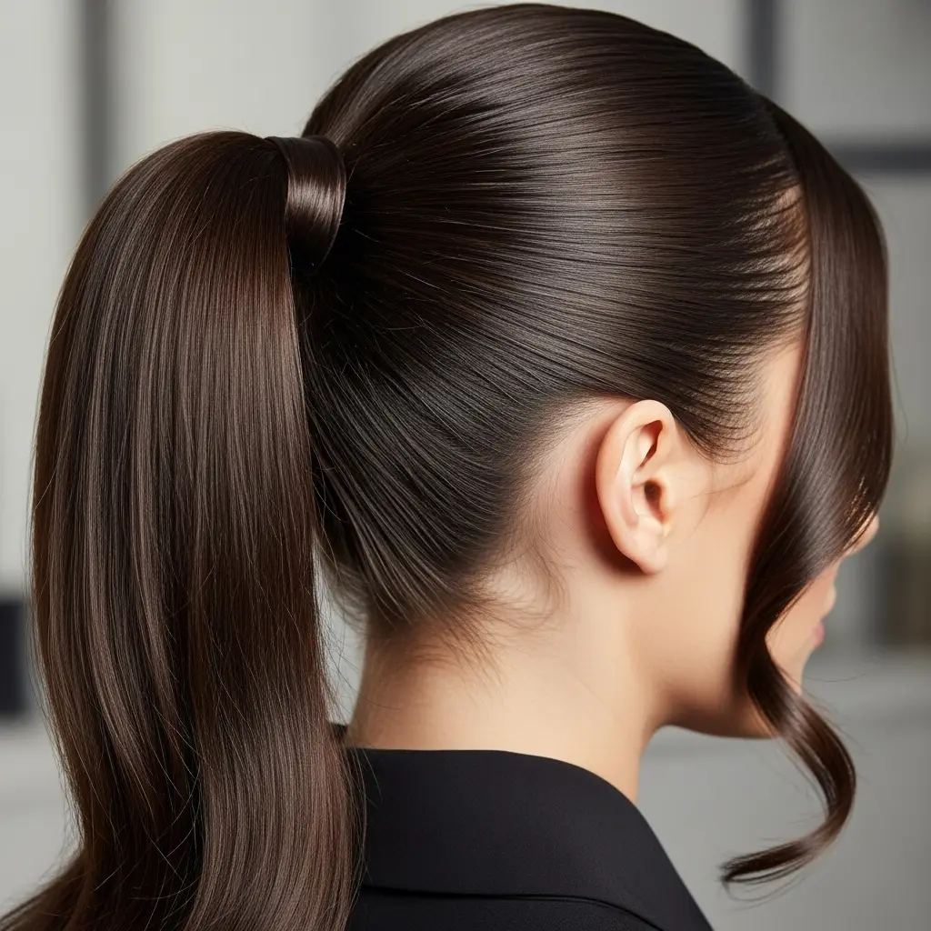 Sleek High Ponytail