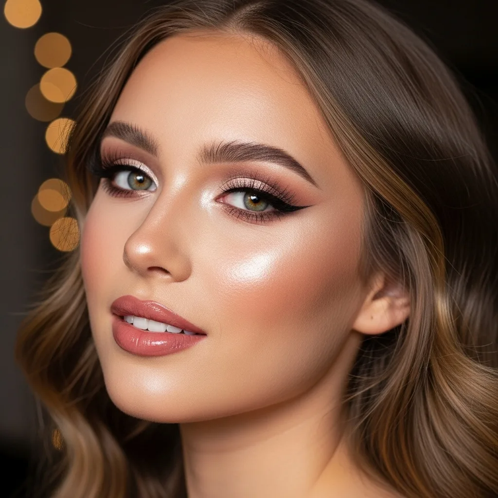 Soft Glam with Radiant Skin