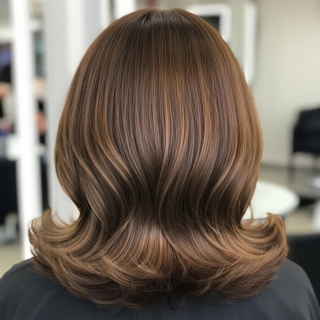 The Shoulder-Length Polished Blowout