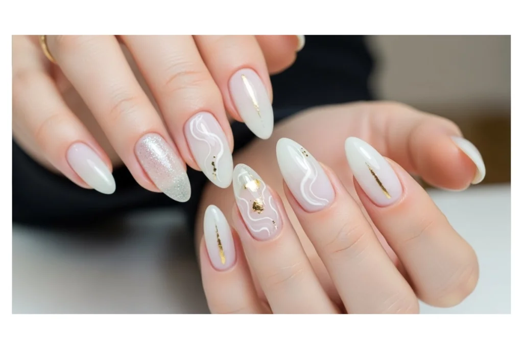 Milky Nails