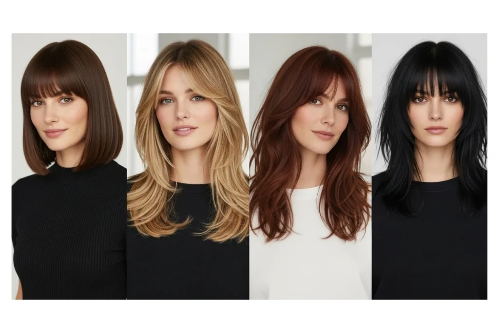 Bangs with Medium Hair