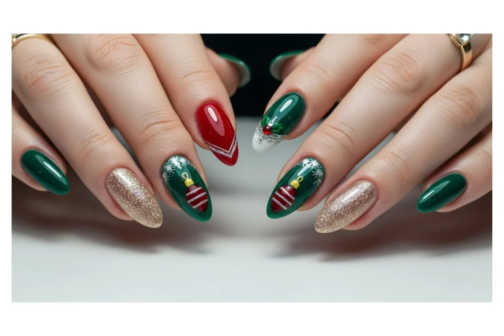 Christmas Gel Nails
