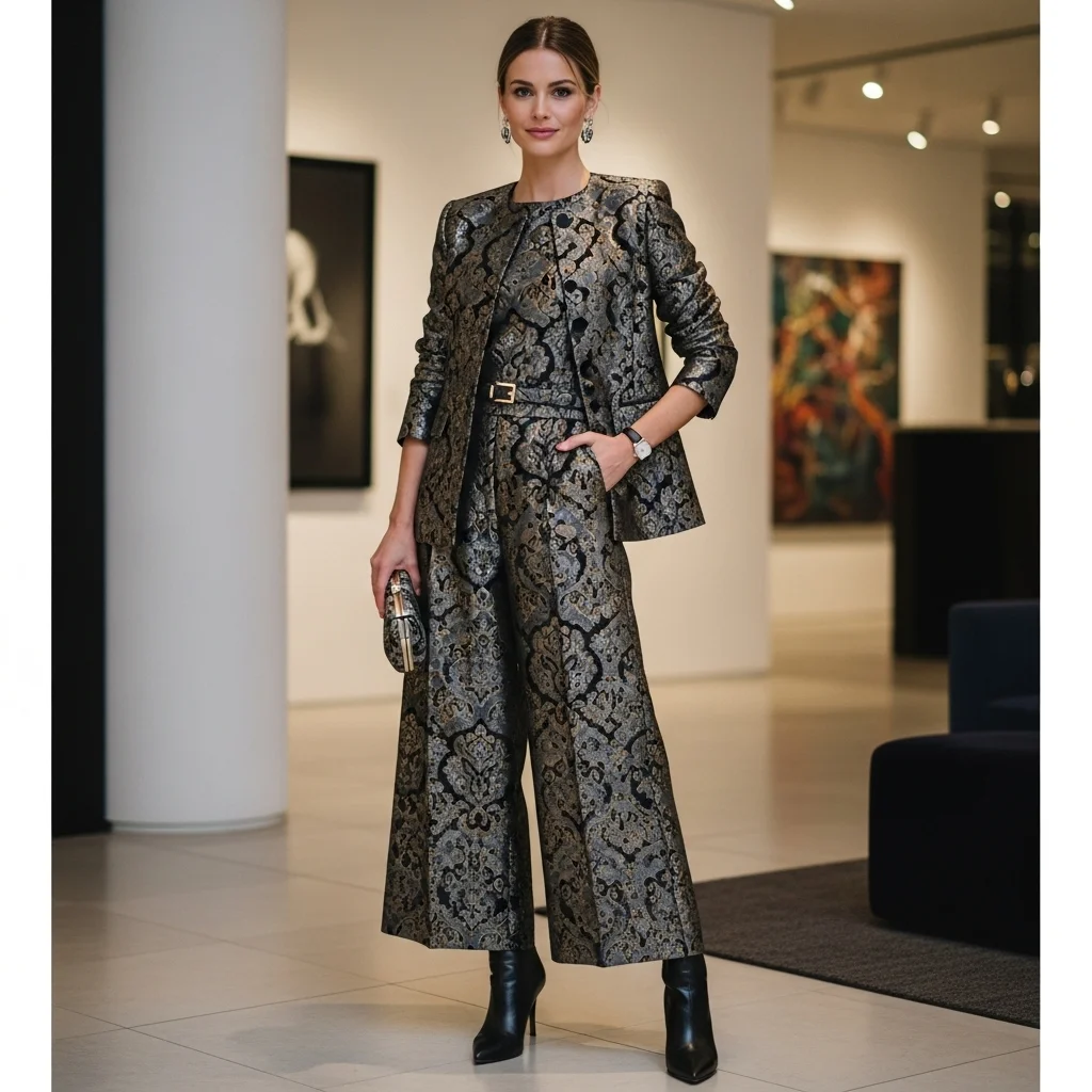 Statement Fabrics with Subtle Styling