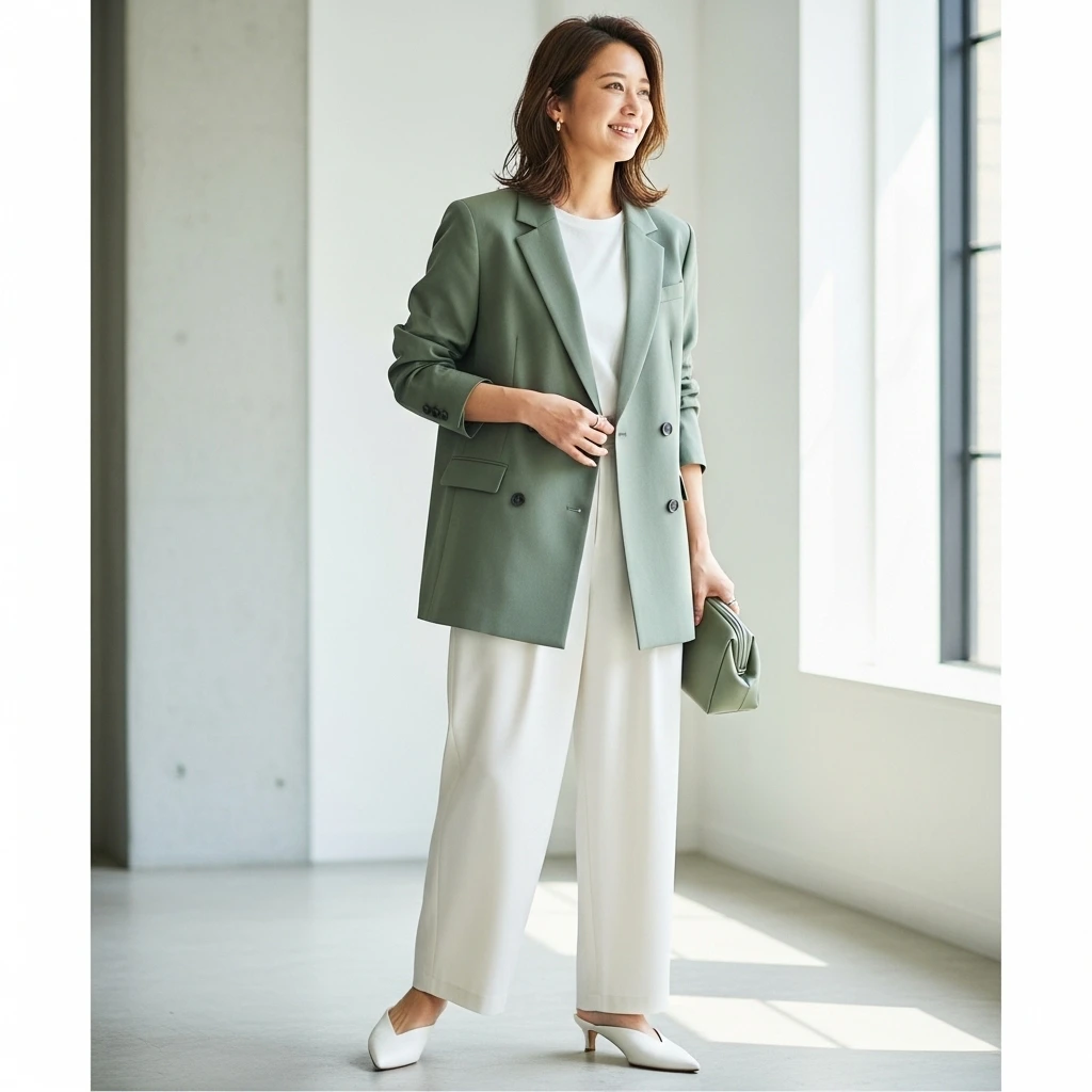 Monochrome Dressing with Soft Contrast