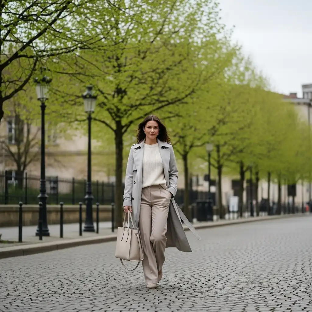 Soft Monochrome Outfit in Neutral Shades