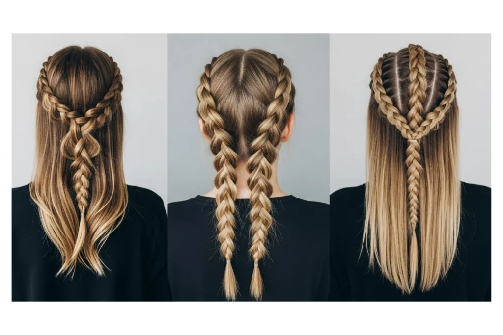 Long Hair Braids