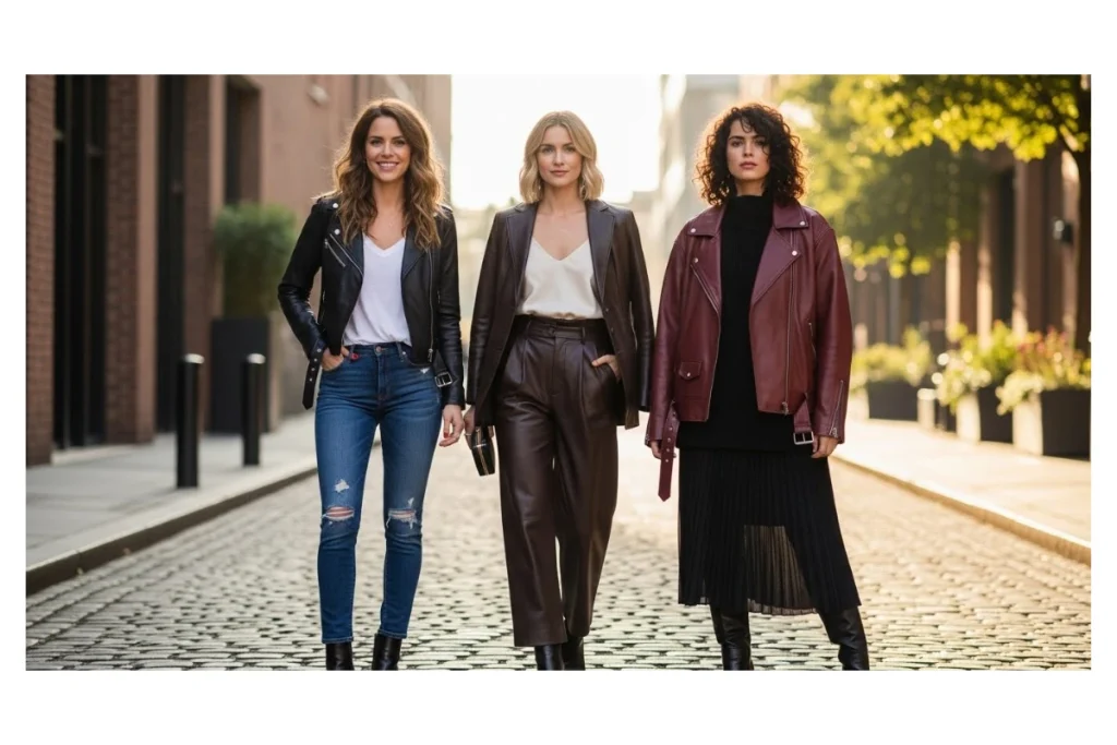 Leather Jacket Outfit
