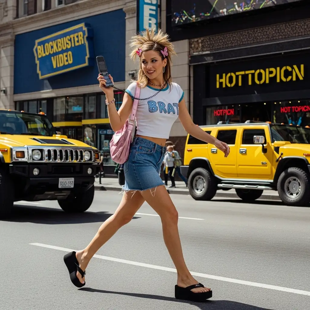 Mini Skirt and Baby Tee Combo