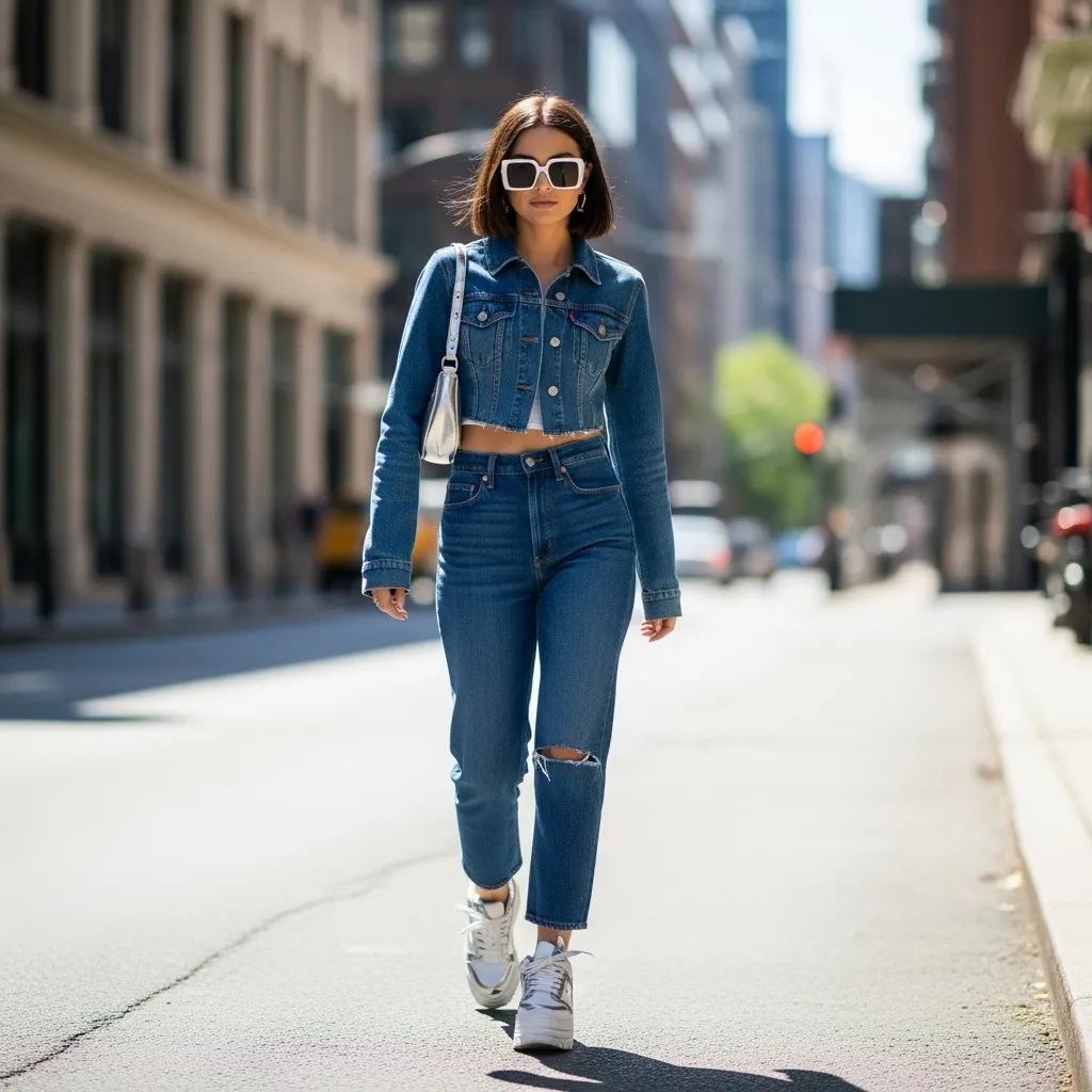 Denim-on-Denim with a Modern Fit