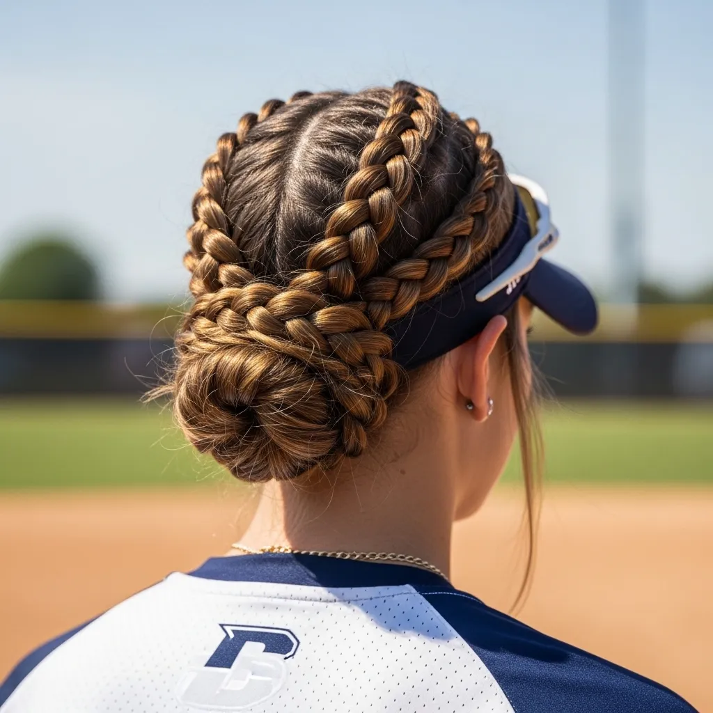 Low Braided Bun