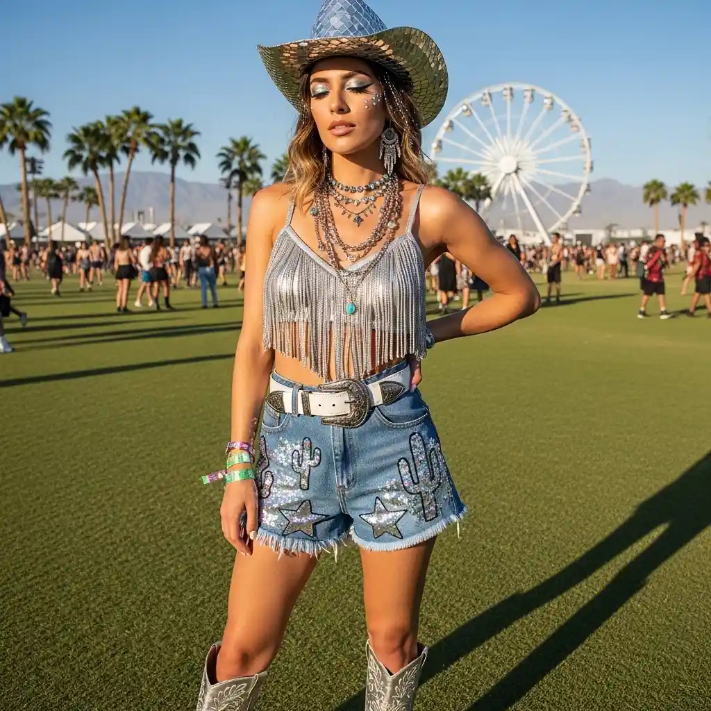 Western Revival with a Metallic Twist