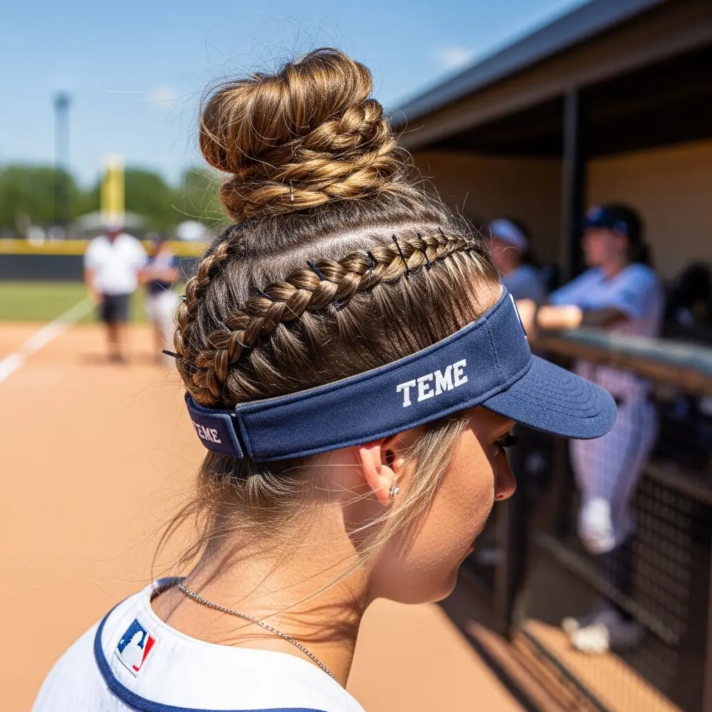 High Braided Bun