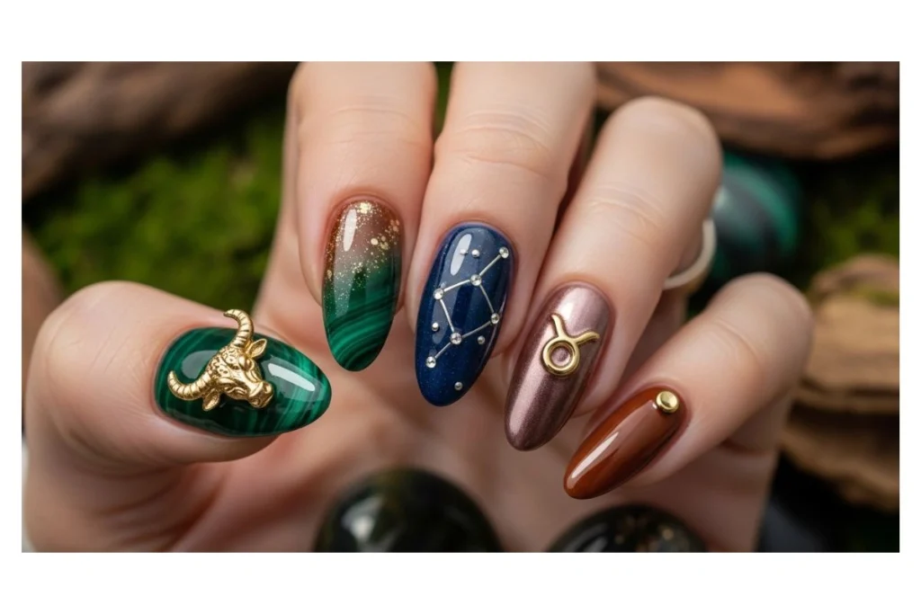 taurus nail designs