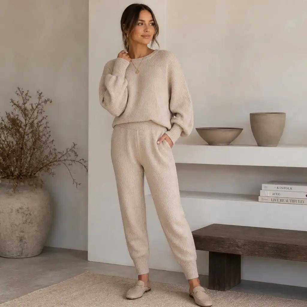 Coordinated Knit Set